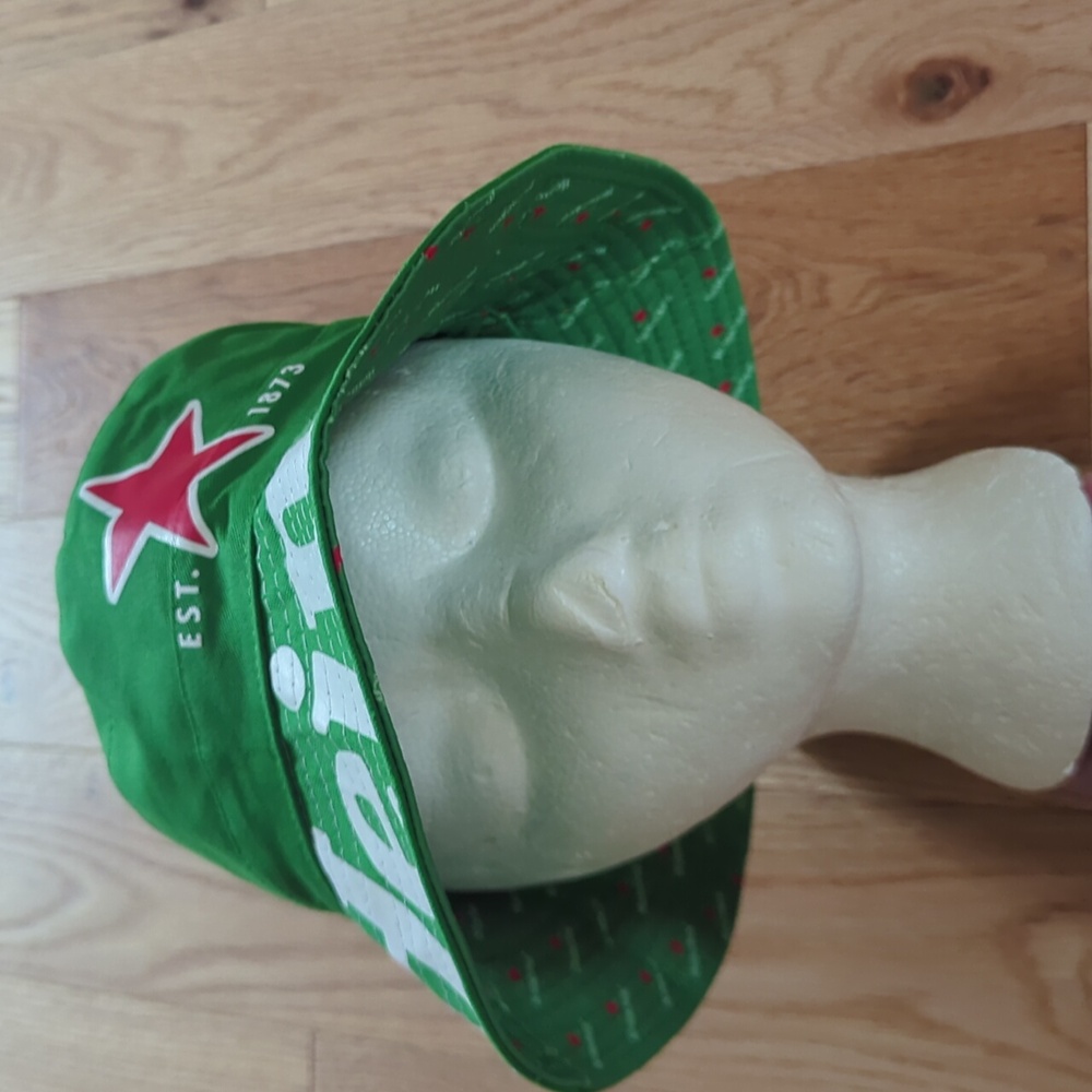 Heineken. Official Logoed Brewery Bucket Hat.     O/S.